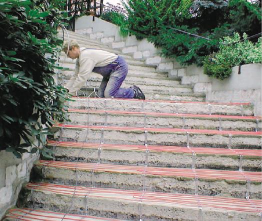 обігрів сходів