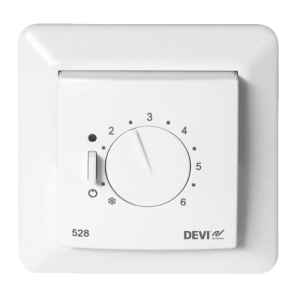 Терморегулятор для теплої підлоги DEVIreg™ Touch - Білий