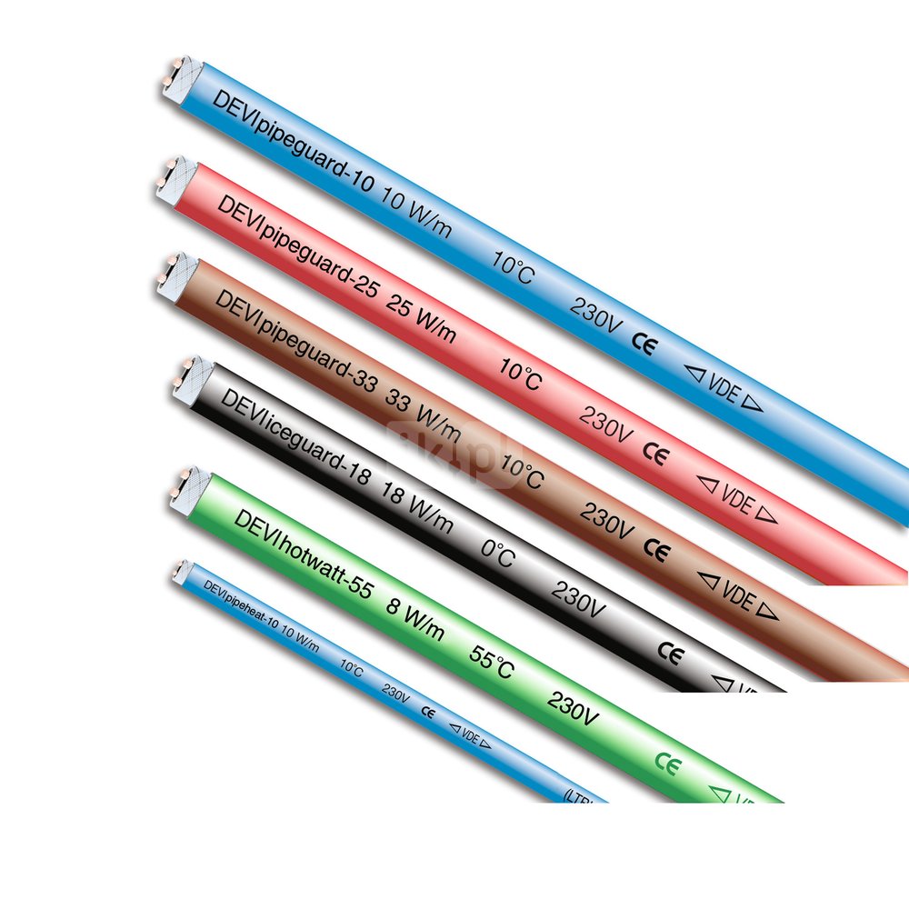DEVI-Pipeguard 10. Саморегулюючий кабель (ціна за метр)