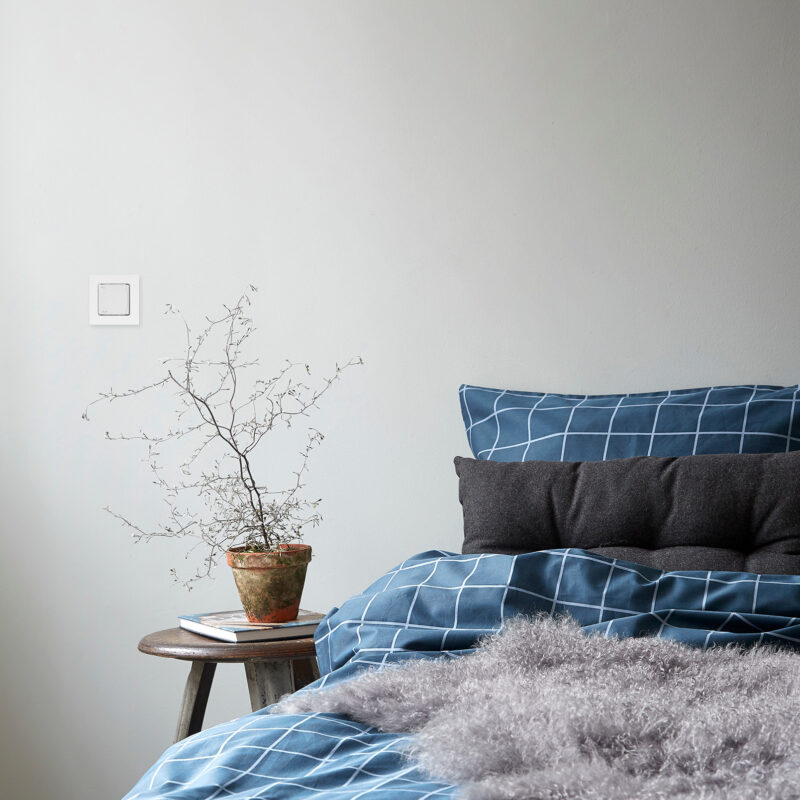 Danfoss Icon bedroom environment Кімнатний терморегулятор Danfoss IconTM, безпровідний, з дисплеєм, накладний