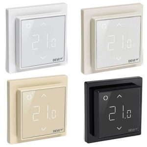 Терморегулятор для теплої підлоги DEVIreg™ Smart - Слонова кістка