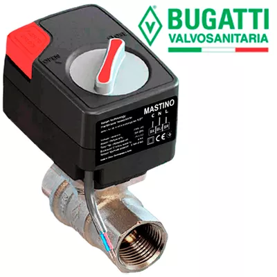 Кран з електроприводом Mastino Bugatti 220В 3/4"