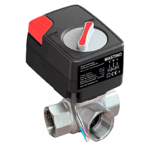 Кран з електроприводом Mastino PRO (триходовий) 220В 3/4"