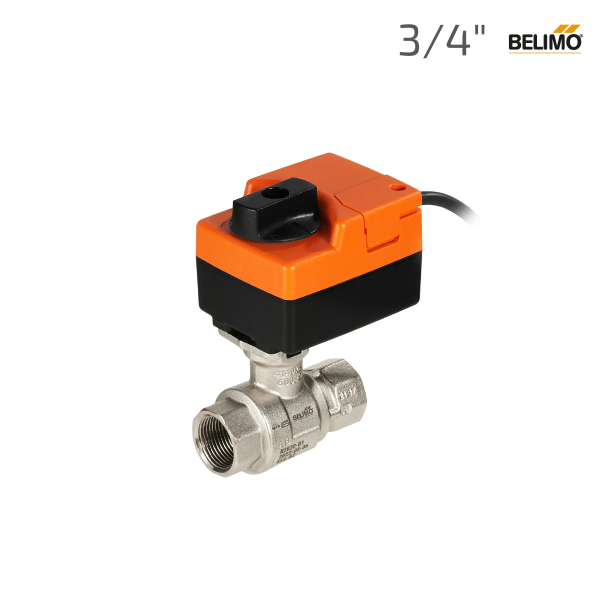 Кран Belimo (House) з електроприводом 3/4