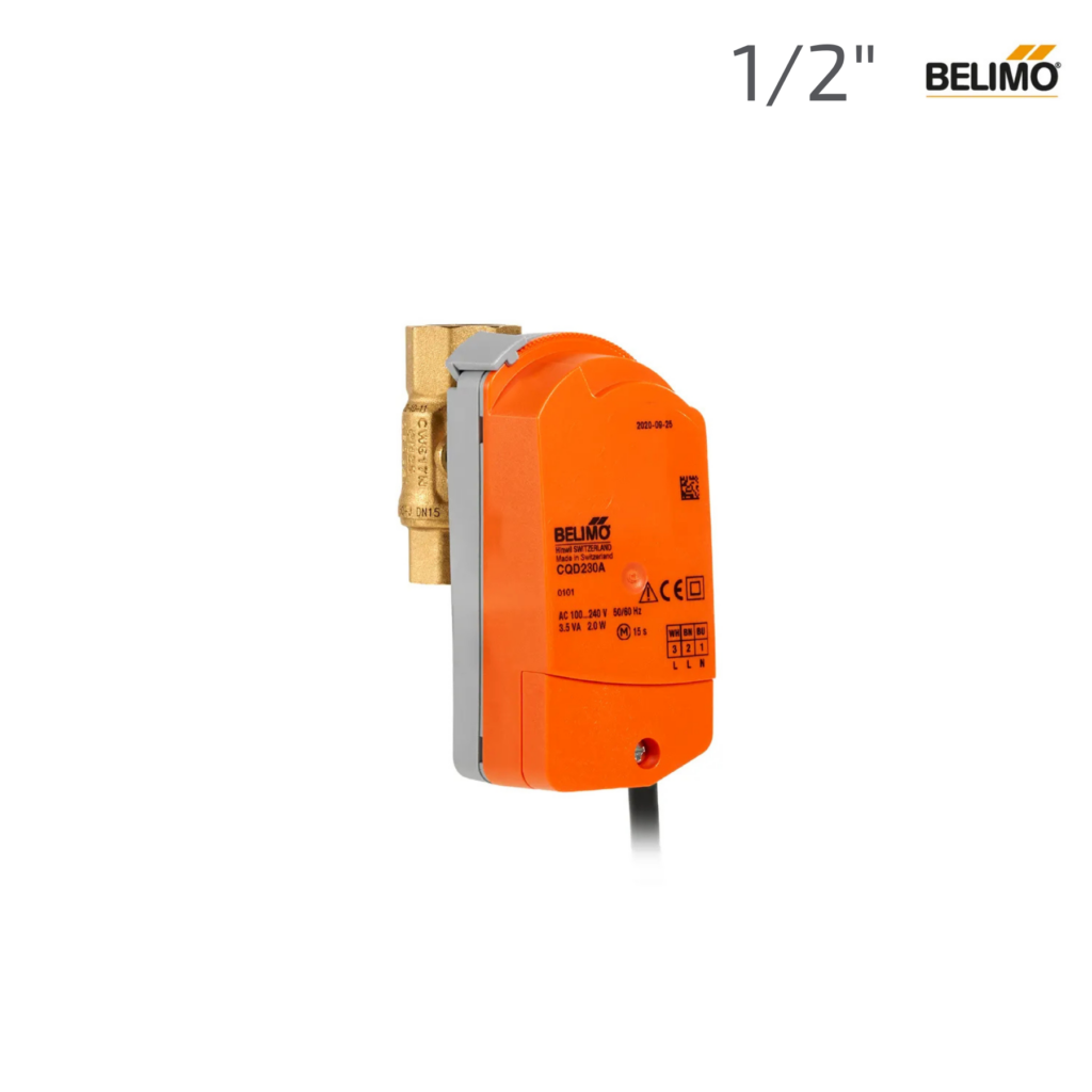 Кран Belimo (Apartment) з електроприводом 1/2