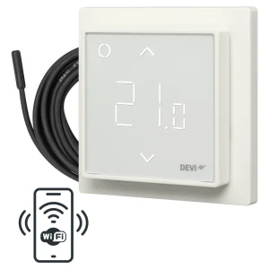 Терморегулятор для теплої підлоги DEVIreg™ Touch - Білий
