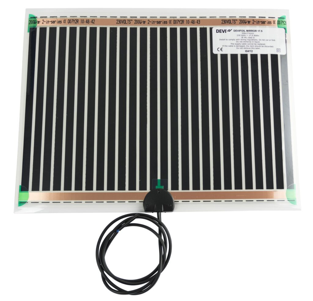 Нагрівальна плівка для зеркал Devifoil Mirror 41.0x52.4 см