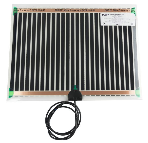 Нагрівальна плівка для зеркал Devifoil Mirror 27.4x35.8 см
