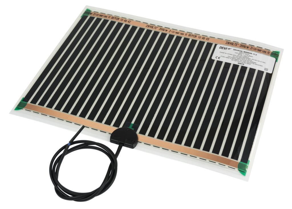 Нагрівальна плівка для зеркал Devifoil Mirror 41.0x52.4 см