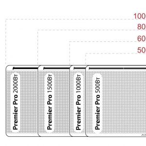 2000Вт Електричний обігрівач радіаторного (інфрачервоного) типу Premier PRO