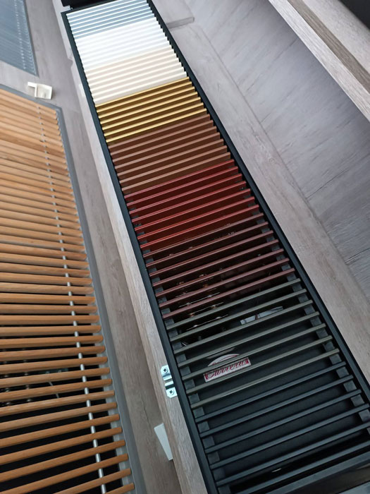 Решітка з рамкою S 230/1000 (рамка ZN + решітка НТ)