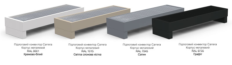 Напольний електричний конвектор Carrera FR2HE-1250