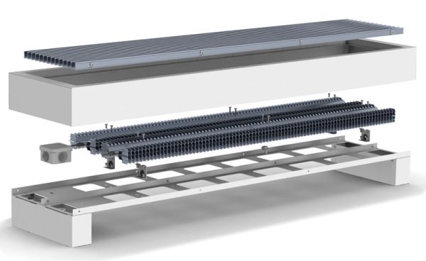 Напольний електричний конвектор Carrera FR2HE-1500