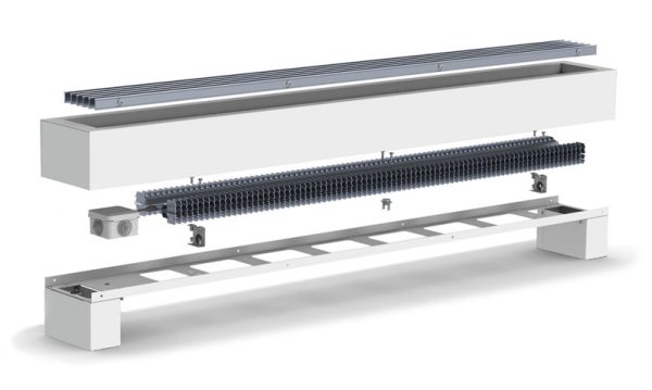 Напольний електричний конвектор Carrera FRHE-1500