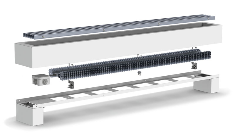 Напольний електричний конвектор Carrera FRHE-2500