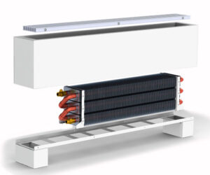 Водяний підлоговий конвектор Carrera FR3W, 150×2000×320 мм