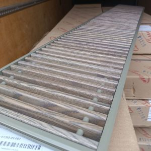 Решітка з рамкою S 230/3000 (рамка ZN + дерев'яна решітка WR)