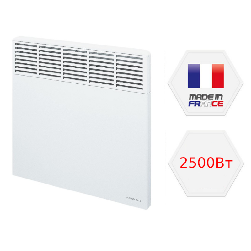 Електричний конвектор Airelec Basic ML / Basic PRO, 2500 Вт