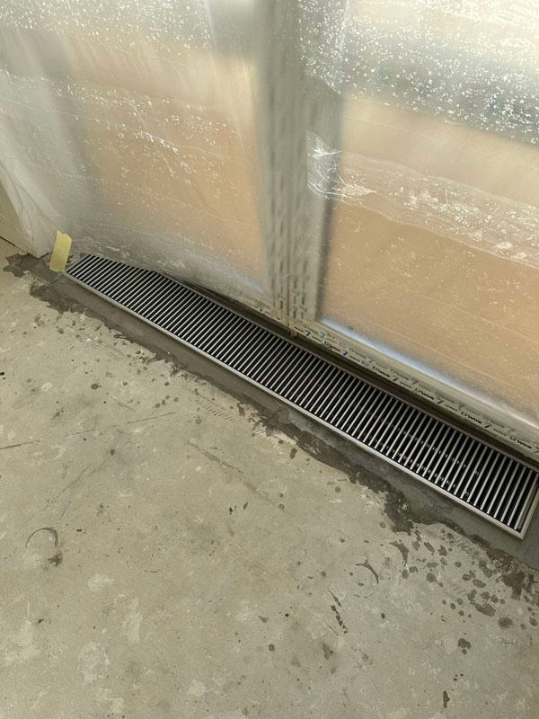 Решітка з рамкою S 180/1000 (рамка ZN + решітка НТ)