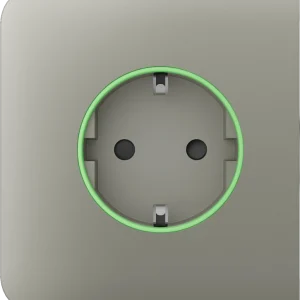 Бічна панель для вбудованої розетки Ajax SideCover (smart) Olive