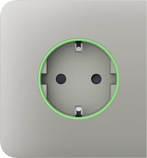 Бічна панель для вбудованої розетки Ajax SideCover (smart) Oyster