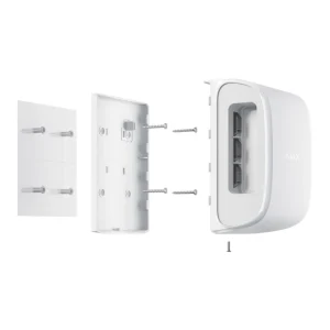 Тримач для фіксації Relay або WallSwitch на DIN-рейці Ajax