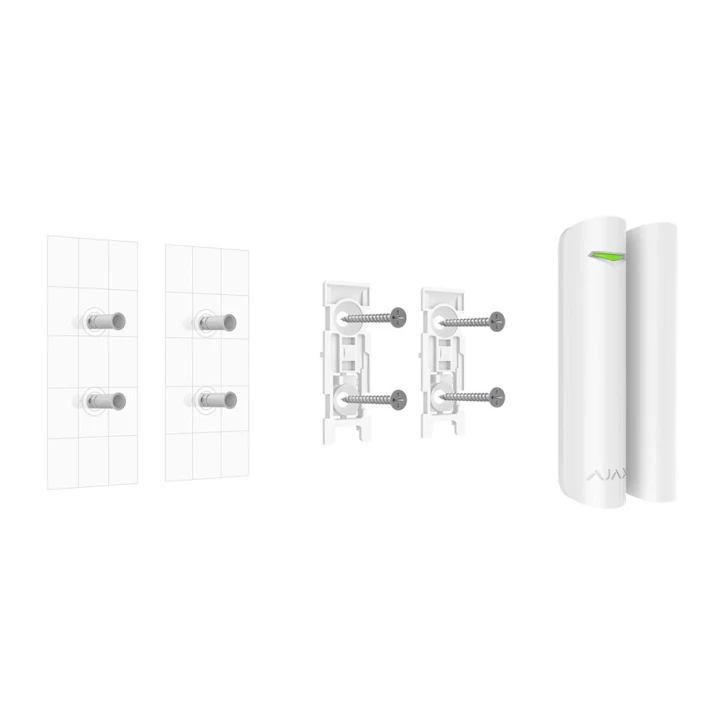 Кріпильна панель Ajax SmartBracket для великого магниту DoorProtect White