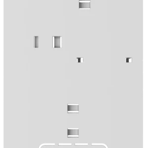 Дротова клавіатура з сенсорним екраном Ajax KeyPad TouchScreen Fibra White