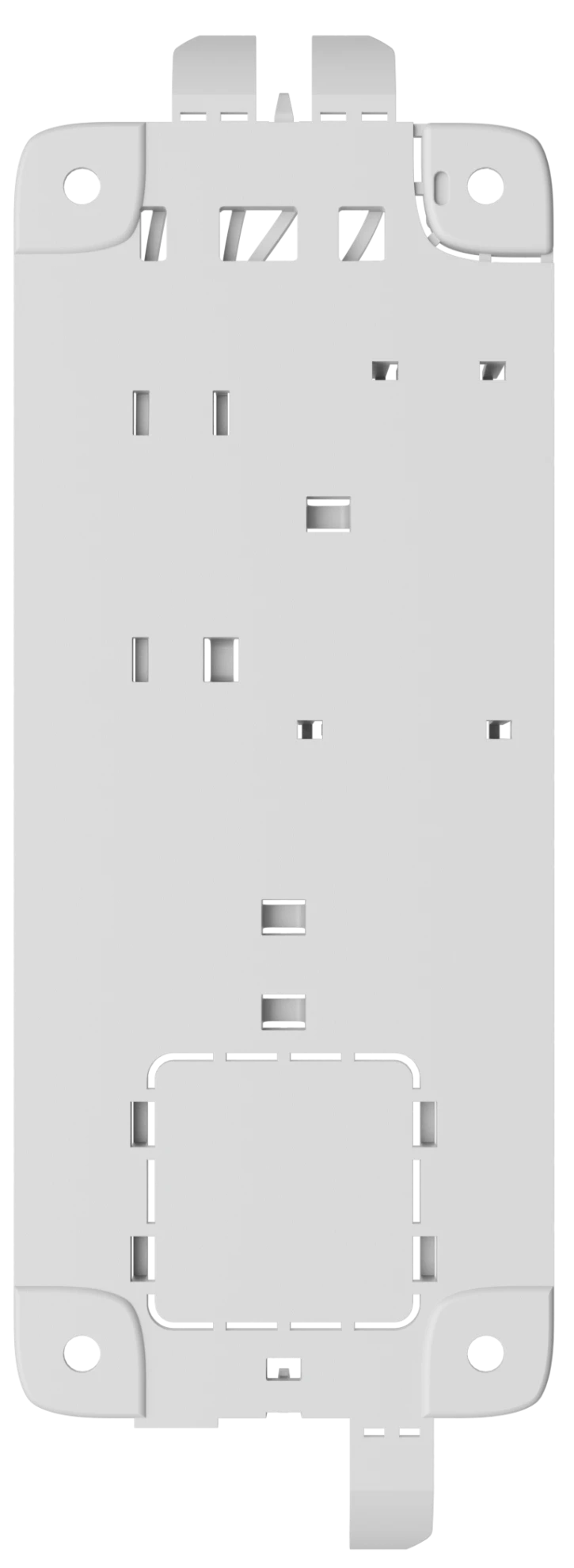 Дротова клавіатура з сенсорним екраном Ajax KeyPad TouchScreen Fibra White