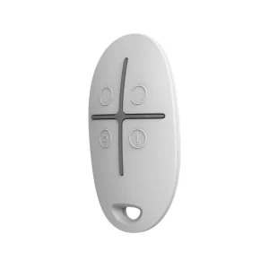 Брелок для управління охоронною системою Ajax SpaceControl White