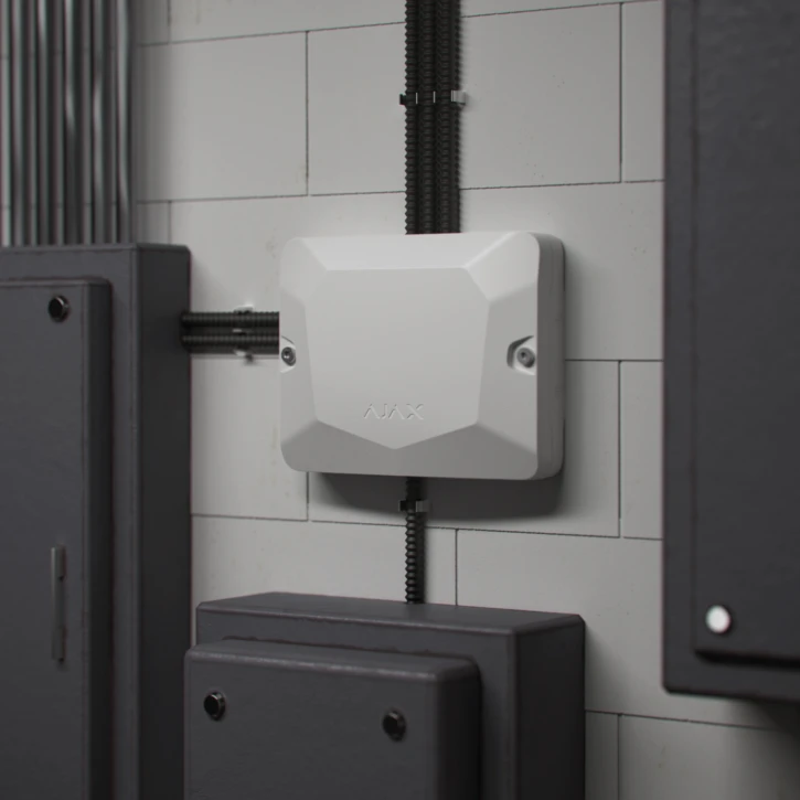 Модуль для розгалуження лінії Fibra на чотири лінії Ajax LineSplit Fibra