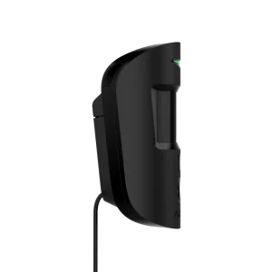 Дротовий датчик руху Ajax MotionCam Fibra (PhOD) з підтримкою фотоверифікації тривог, функцій «Фото за запитом» і «Фото за сценарієм» Black