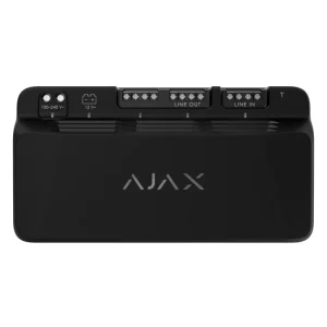 Модуль для додаткового живлення Ajax Superior LineSupply (45 W) Fibra Black (aFIBRA 26.2)