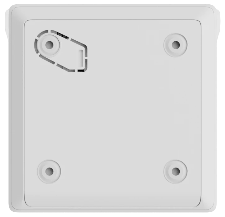 Бездротова програмована кнопка з механізмом скидання Ajax ManualCallPoint Jeweller White