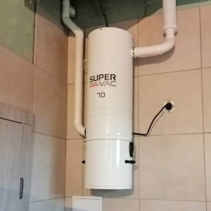 Вбудований пілосос Supervac 60