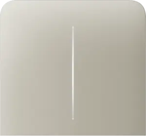 Бічна кнопка для двоклавішного вимикача Ajax SideButton (2-gang) vertical Ivory