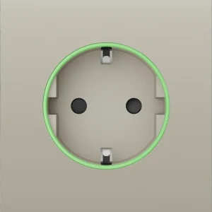 Центральна панель для вбудованої розетки Ajax СenterCover (smart) ivory