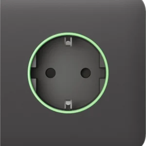 Бічна панель для вбудованої розетки Ajax SideCover (smart) Gray