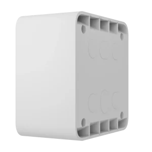 Коробка для зовнішнього монтажу Ajax SurfaceBox для пристрою LightSwitch чи Outlet White (107589.293.WH)