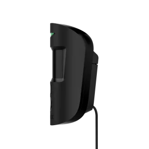 Дротовий датчик руху Ajax MotionCam Fibra (PhOD) з підтримкою фотоверифікації тривог, функцій «Фото за запитом» і «Фото за сценарієм» Black