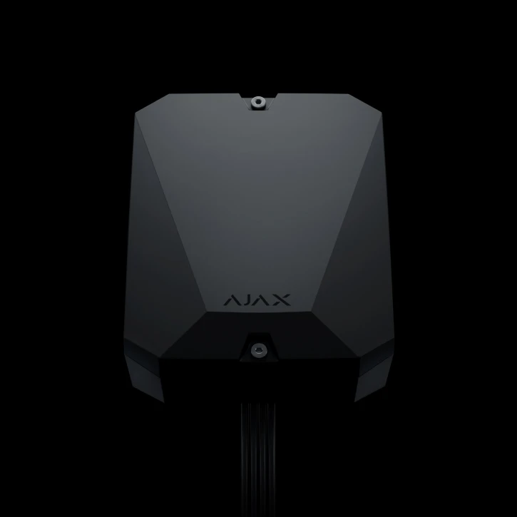 Гібридна централь системи безпеки Ajax FIBRA Hub Hybrid (2G) Black