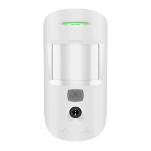 Бездротовий ІЧ датчик руху з функціями фотоверифікації тривог Ajax MotionCam S (PhOD) White