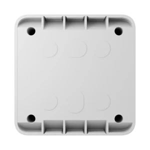 Коробка для зовнішнього монтажу Ajax SurfaceBox для пристрою LightSwitch чи Outlet White (107589.293.WH)