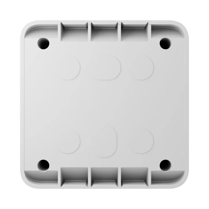 Коробка для зовнішнього монтажу Ajax SurfaceBox для пристрою LightSwitch чи Outlet White (107589.293.WH)