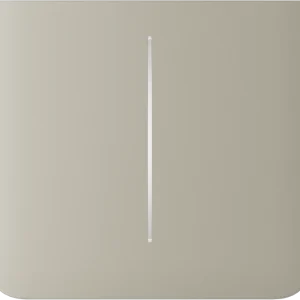 Бічна кнопка для двоклавішного вимикача Ajax SideButton (2-gang) vertical Ivory