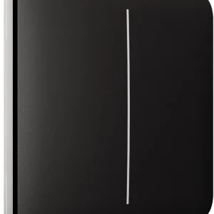 Вимикач Ajax LightSwitch 2-клавішний Black