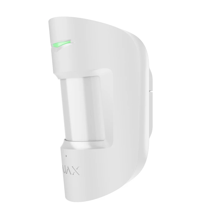 Бездротовий комбінований датчик руху і розбиття скла Ajax CombiProtect S White