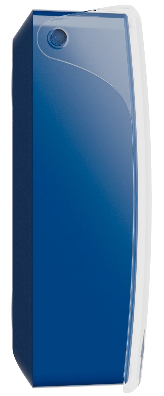 Бездротова програмована кнопка з механізмом скидання Ajax ManualCallPoint Jeweller Blue