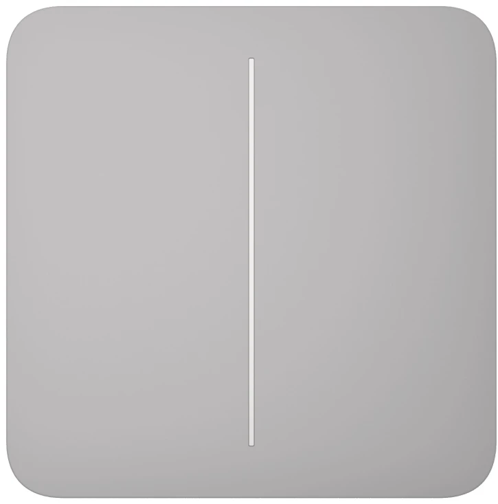 Вимикач Ajax LightSwitch 2-клавішний Fog