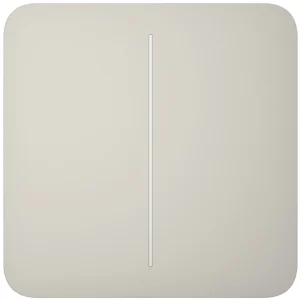 Вимикач Ajax LightSwitch 2-клавішний Oyster
